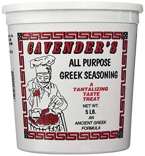 Cavender's All Purpose Greek Seasoning 5 lbs Tub - PACK OF 4
