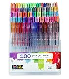 LolliZ Gel Pens Tray Set - 100 Colors (Kitchen)