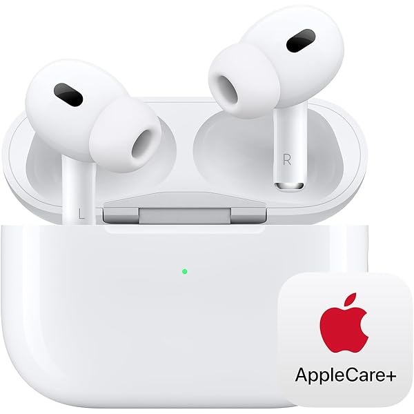 Apple AirPods Pro 2 Wireless Earbuds + AppleCare+ for Headphones