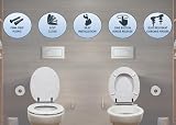 AQUALONA Luxury Oak Effect Toilet Seat Soft Close MDF Moulded Wood view 6