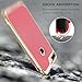 iPhone 7 Plus Case, E LV iPhone 7 Plus - Hybrid [Scratch/Dust Proof] Armor Defender Slim Shock-Absorption Bumper Case for Apple iPhone 7 Plus - [RED MELON/GOLD]