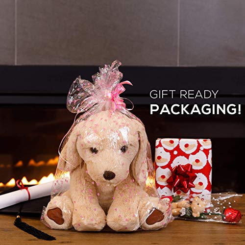 Dog stuffed animals - Cute, Soft and Cuddly Puppy Plush Animals Toy. Great Gifts for Baby Showers, Birthdays, Valentines or Christmas. Super Huggable Dogs Puppies Plushies Golden Retriever Labrador