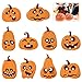 TOYMYTOY Halloween Pumpkin Sticker Halloween Sticker Sheets Trick or Treat Party Decoration DIY Pumpkin Shaped Stickers 20Pcs Face Expression Stickers 40Pcs