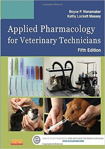 Applied Pharmacology For Veterinary Technicians 9780323186629 Medicine Health Science Books Amazon Com
