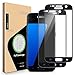 ICHECKEY 2-Pack Samsung Galaxy S7 Screen Protector, 2.5D Full Coverage Tempered Glass Screen Protector Cover for Samsung Galaxy S7-Black