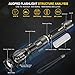 AUOPRO Super Bright Tactical LED Flashlight[4 PACK], 800 Lumens CREE XML-T6, Zoomable, 5 Modes, Water Resistant Handheld Torch Light for Camping, Outdoor, Home and Emergency