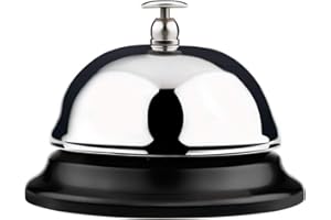 COMTRUE Service Bell, Call Bell, Desk Bell, Big Button, Improved Version