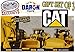 Daron CAT (Caterpillar) Metal Machines Bulldozer, Wheel Loader & Excavator Vehicles Trucks Deluxe Gift Set