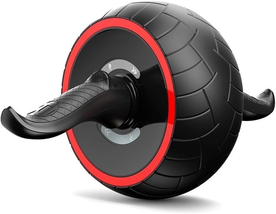 AILOVA Abdominal Exercise Roller, AB Wheel Gym Tool with Extra Thick Knee Pad Mat Body Fitness Strength Training Machine with a Pad