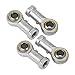 uxcell PHS8, Rod End Bearing, 8mm Inside Dia Economy Self Lubricating Female Right Hand 4pcs