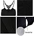 Bluetime Women's Seamless Workout Racerback Sport Running Yoga Bra (M, Black)