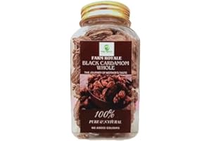 Farm Royale Black Cardamom Whole ||100gm ||100% Pure and Natural||Export Quality||Hand picked materrial ||