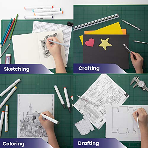 Pacific Arc Single Sided Self Healing Cutting Mat Thick and Durable