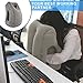 LIVEHITOP Inflatable Travel Pillow, Portable Head Support Nap Pillow for Airplane Train Office School, Perfect Small Gift for Family Friends Colleagues