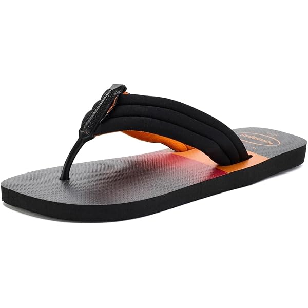 Havaianas Men’s Black and Orange Gradient Flip-FlopsUrban Print Flip Flop Havaianas Men main image 3