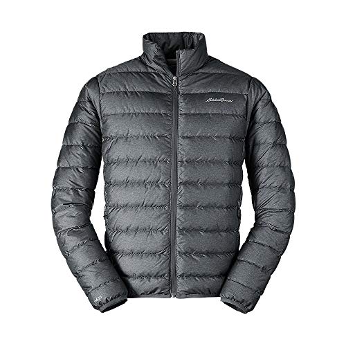 Eddie Bauer Men's CirrusLite Down Jacket, Dk Smoke HTR Regular S