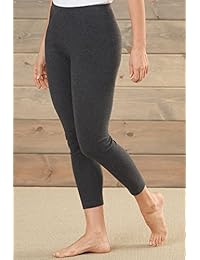 índigo Justo Comercio Justo Orgánico tobillo Leggings longitudinales