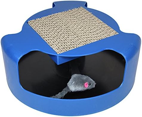 Douges Cat Toy Scratcher with Turbo Mouse