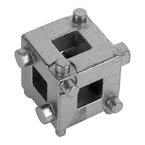 Fbest Disc Brake Piston Spreader Tool Remover Tool, Universal Car Vehicle Rear Drive Disc Brake Piston Remover Tool Caliper Wind Back Cube Calliper Adaptor