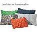 Therm-a-Rest Compressible Travel Pillow for Camping, Backpacking, Airplanes and Road Trips, Cardinal, X-Large - 16.5 x 27 Inches