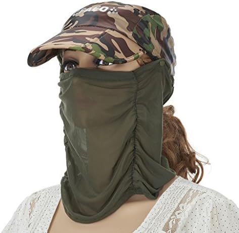 Sun Hats Caps Flap Hats UV Protection Hat UPF50+ Sun Visor Foldable Wide Brimmed with Detachable Flaps Removable Neck Face Flap Cover Caps for Man Women