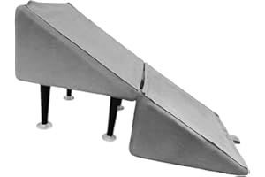 Bothyi Pet Stair Puppy Climbing Steps Foot Stool Stable Comfort Pet Ramp Foldable 2 in 1 Design Feetrest and Puppy Climing Ra