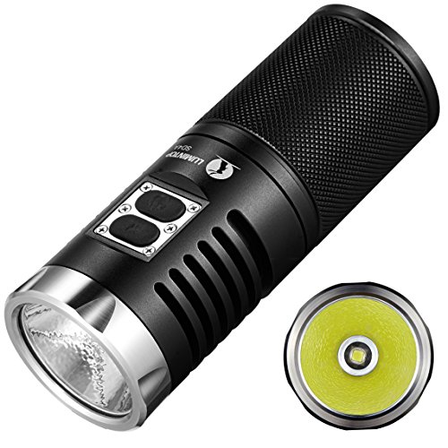 LUMINTOP Circuit Protected SD4A Tactical Flashlight+ 4X AA Alkaline Battery 8 Modes Waterproof LED With Memory Strobe Fishing Tools (CREE XM-L2 U2)