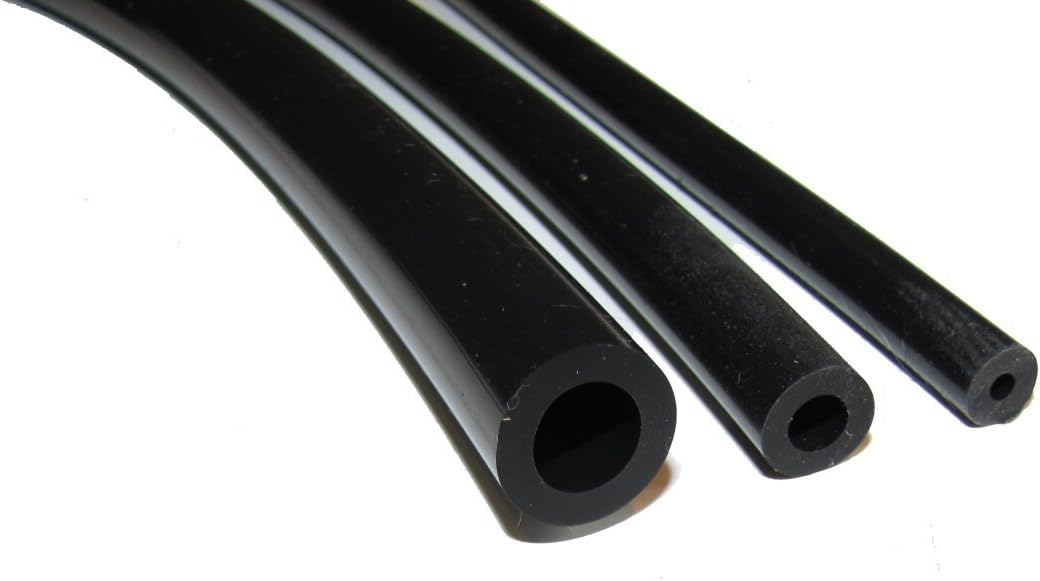Metric Silicone Vacuum Lines 3 Sizes Kit Black, Hose Repair Kits