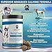 Hemp Treats - Safe Calming Treats for Dogs - Hemp Oil for Pets - Dog Anxiety Relief - Calming Aid - May Help with Separation Anxiety - Storms - Fireworks - Chewing - Stress - Barking - 120 Count