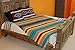 El Paso Designs Peyote Hippie Blanket Classic Mexican Style Falsa Stripe Pattern in Vivid Peyote Colors. Throw, Bed, Tapestry, or Yoga Blanket. Hand Woven Acrylic, 57