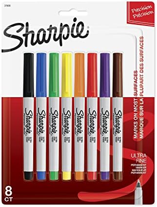 Sharpie Ultra Fine Point Permanent Markers 8 Pens Set With Sharpies Black Highlighter Pen Buy Online At Best Price In Uae Amazon Ae