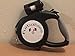 26 Ft Retractable Dog Leash w/ Nylon Cord, Soft Grip with One Button Brake and Lock, For Small to Large Dogs, up to 110 lbs, No Tangle Pet Lead w/Waste bag dispenser