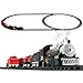 vrchil Big Train Set Toy for Boys, Kids Classical Train with Steam Smoking Simulation Sound Play Train, Best Gift for Children