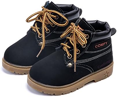 Comfortgo Baby Kids Classic Waterproof Boots Girl Boy Rain Hiking Winter Snow Boots (Todder/Little Kid)
