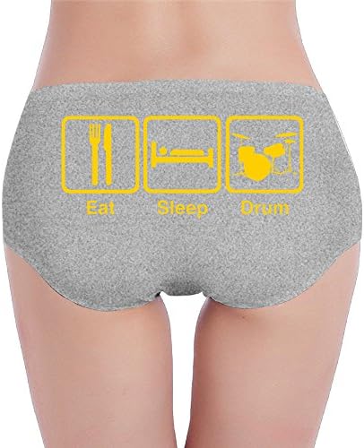 Eat Sleep Drum Ladis Low-Rise Soft Panties