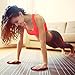 Workout Core Sliders Fitness Exercise and Resistance Loop Bands Bundle with Exercise eBook - Lightweight Workout Equipment for Home