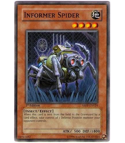 Amazon.com: Yu-Gi-Oh! - Spyder Spider (SOVR-EN018) - Stardust Overdrive -  Unlimited Edition