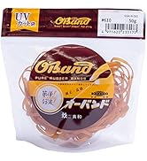 Amazon Co Jp 輪ゴム オーバンド 6 アメ色 太い幅 少量 包装 ゴムバンド 全サイズ73 共和 文房具 オフィス用品