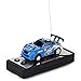 Coke Can Fast Mini RC Micro Racing Car RC Hobby Vehicle Toy（1PCS） (BLUE)
