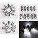 Vakind 60x White LED Party Lights Decoration light For Paper Lanterns Balloons Floral (WHITE, 1)