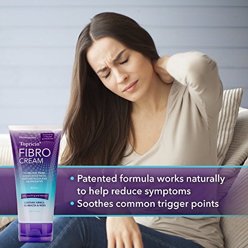 TOPRICIN FIBRO Pain Relieving Cream My Pain Away Fibro Cream 6 oz