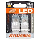SYLVANIA - 4157 ZEVO LED Amber Bulb - Bright LED