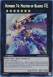 Yu-Gi-Oh! - Number 74: Master of Blades (NUMH-EN032) - Number Hunters - 1st Edition - Secret Rare