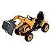 Aosom 6V Kids Ride On Toy Digger Construction Excavator Tractor Vehicle