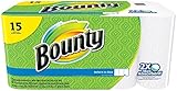 Bounty Select-a-size Paper Towels, White, 15 Regular Rolls