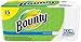 Bounty Select-a-size Paper Towels, White, 15 Regular Rolls