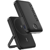 Anker MagGo 5K Wireless Portable Charger with Stand, 2-Pack ...