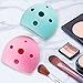 IBEET 2 PCS Cleaning Makeup Brush, Makeup Organizer,Egg Cleaner Holder Silicone Washing Brush Scrubber Board Cosmetic Clean Tools