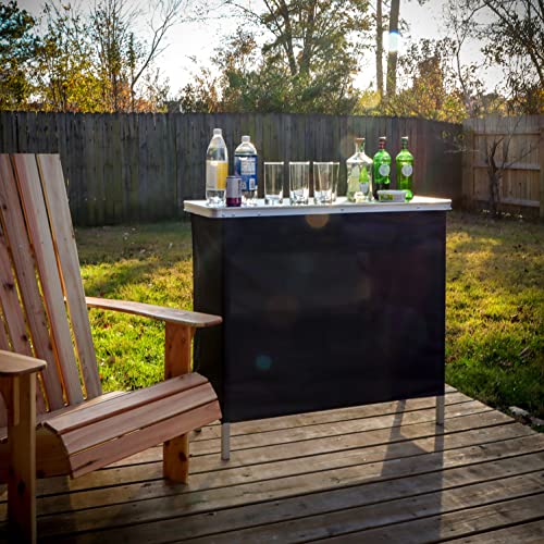 Trademark Innovations Portable Bar Table Carrying Case Included