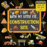 I Spy With My Little Eye CONSTRUCTION SITE Book For